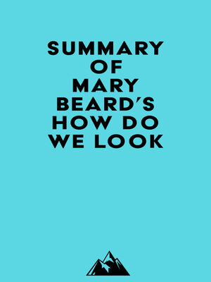 cover image of Summary of Mary Beard's How Do We Look